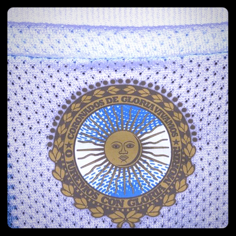 AFA Jersey Climacool Adidas medium blue and white